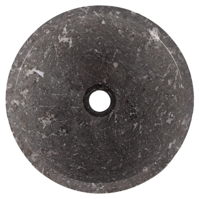 Differnz ASTI Vasque à poser - 38cm - poli pierre naturelle - gris