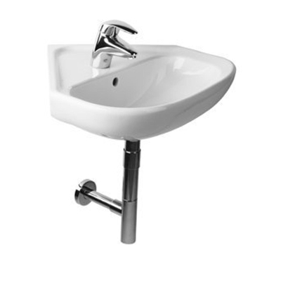Jika Euroline lave-mains d'angle 44.5x42.5cm blanc