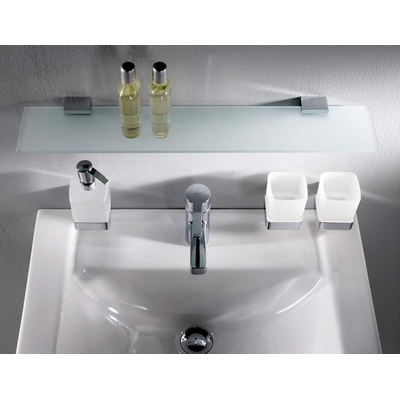 Emco Loft porte-gobelet avec verre chrome