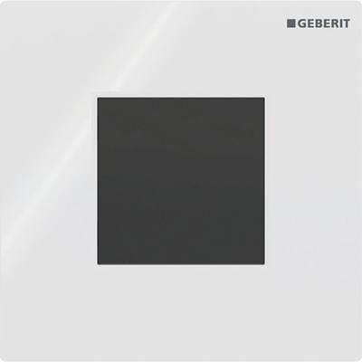 Plaque de commande urinoir Geberit type 01 - 230V - carré - blanc alpin