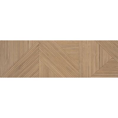 Colorker Tangram carreau décoratif 31,6x100cm noyer beige mat