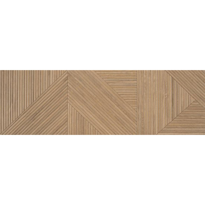 Colorker Tangram Carreau mural - décor - 31,6x100cm 10,4mm - Noyer