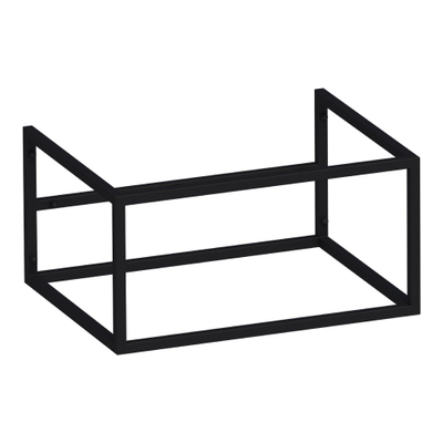 BRAUER Believe cadre - 59x30x45.5cm - sans plaque de fond noir mat