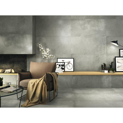 SAMPLE Baldocer Cerámica Grafton Carrelage sol et mural - rectifié - Gris mat
