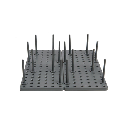 Umbra Peggy séparateur de tiroir 55x15x10cm Polystyrène Charbon de bois