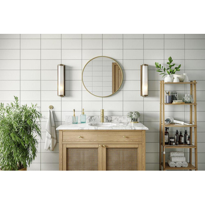 Miroir Haceka Deco - 60x60cm - rond - or brossé