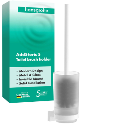 Hansgrohe AddStoris S closetborstelgarnituur wandmontage mw