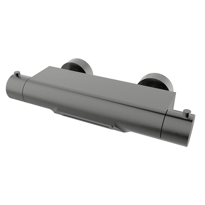 Wiesbaden Style thermostatische badmengkraan waterval cooltouch gunmetal PVD