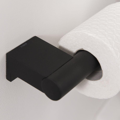 Tiger Bold porte-rouleau de papier toilette noir
