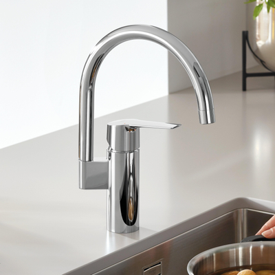 Grohe Start Keukenkraan - hoog - chroom