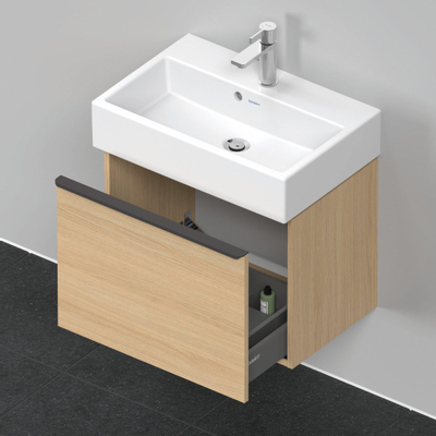 Duravit D-neo Meuble sous vasque 58.4x37.2x44cm 1 tiroir Chêne naturel mat