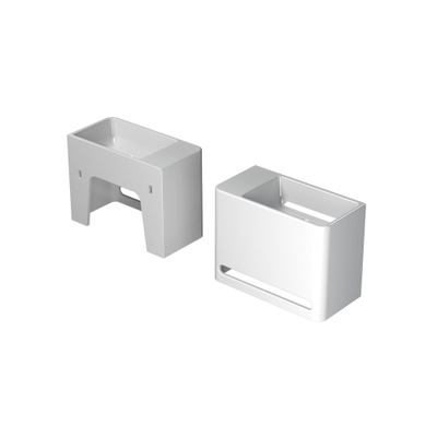 INK Hangar Lavabo WC gauche 40x20x30cm Blanc brillant