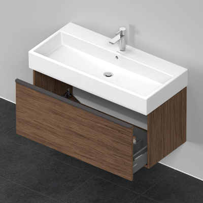 Duravit D-neo Meuble sous vasque 98.4x44.2x44cm 1 tiroir Noyer (foncé) mat