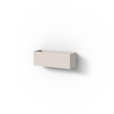 Looox Storage collection Wandbak - 30x10x10cm - matt off-white