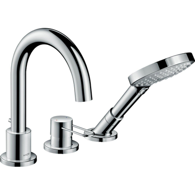 Axor Uno 3 Robinet de baignoire sur gorge avec levier ouvert chrome