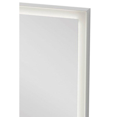 Plieger Raya Miroir avec lumière LED autour 60x80cm réversible Argent