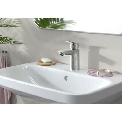 Hansgrohe Logis S wastafelkraan - 100 - hoogglans chroom