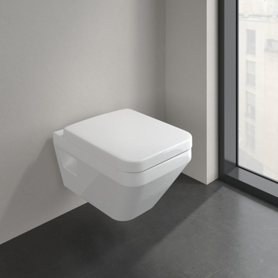 Villeroy & Boch Architectura Wandcloset - 53cm - spoelrandloos - diepspoel Twistflush anti bacterieel CeramicPlus - glans wit