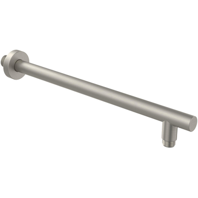 Villeroy & Boch Universal Showers bras de douche pluie pour montage mural Rond - Nickel brossé mat (inox)