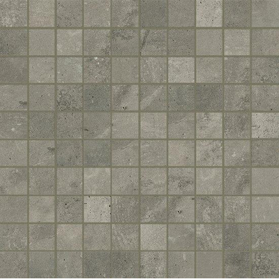 Florim Maps Carreau mosaïque - 30x30cm - 9mm - rectifié - R10 - D.Grey (Anthracite)