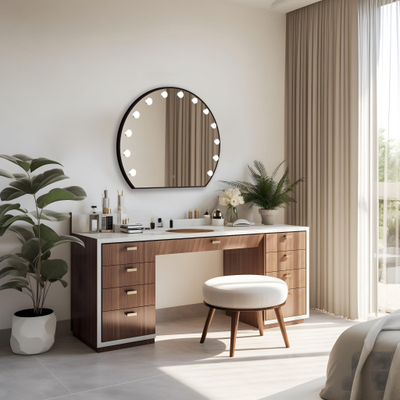 Saniclass Spotlight Miroir - 80x72x12 - avec éclairage - interrupteur tactile - metal black