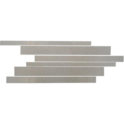 Ceralto Ravello Mini Mozaiektegel - 21x40cm - 10.0mm - gerectificeerd - Gray