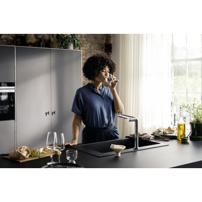 Hansgrohe Aqittura système de filtration 240 1jet. kit de démarrage chrome