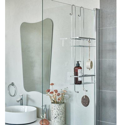 Smedbo Sideline Panier de douche en fil métallique - 10.3x76.5cm - Laiton massif Chromé