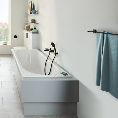GROHE Start Cube porte-serviettes - 60cm - 2 bras - noir mat