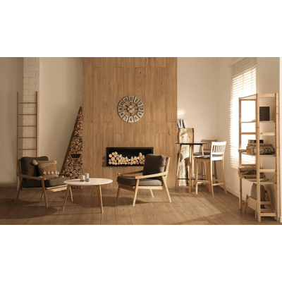 Energieker Padouk vloer- en wandtegel - 30x160cm - 9mm - gerectificeerd - (Bruin)