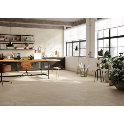 ÉCHANTILLON Terravito Solido carreau mural et de sol - 59.5x59.5cm - 8mm - rectifié - Aspect pierre naturelle - Clay (beige)