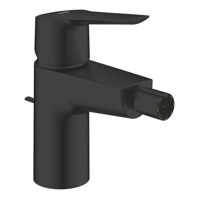 Grohe Start QuickFix Bidetkraan - 1-gats - met waste - matte black (mat zwart)