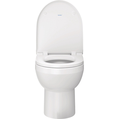 Duravit DuraStyle Basic WC-zitting 37.3x43x4.3cm Kunststof wit Glanzend