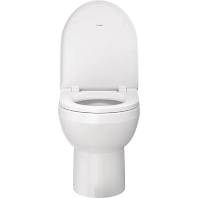 Duravit No.1 DuraStyle Basic WC-zitting - 37.3x43x4.3cm - kunststof - wit glanzend