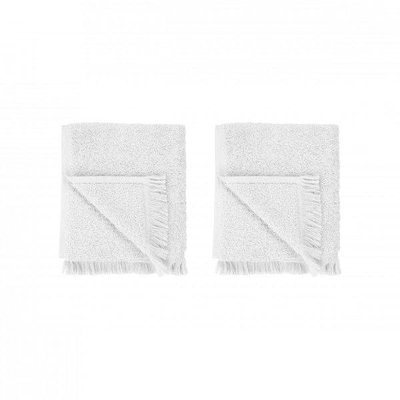 Blomus FRINO Gasten handdoeken - set van 2 - breedte 30cm - lengte 50cm - White