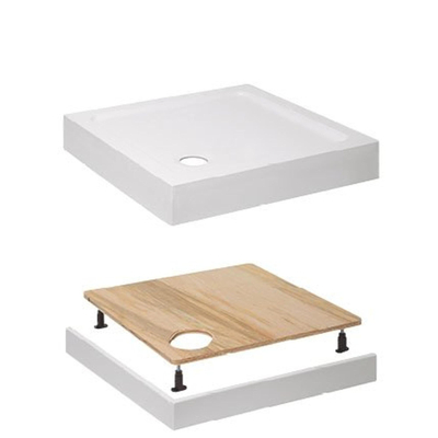 Crosswater 45Mm Stray Showertray verhoogkit - 168.5x90cm - voor douchebak - 170cm rechthoek