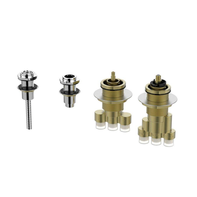 Wiesbaden Caral Corps encastré robinet thermostatique pour bord de baignoire 4 trous