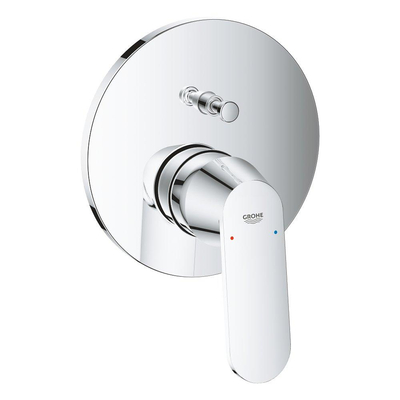 GROHE Eurosmart Cosmopolitan Partie de finition E pour robinet de bain encastrable avec inverseur Chrome