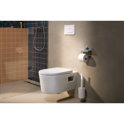 Hansgrohe iFrame Original S drukplaatvoor dual flush mat wit