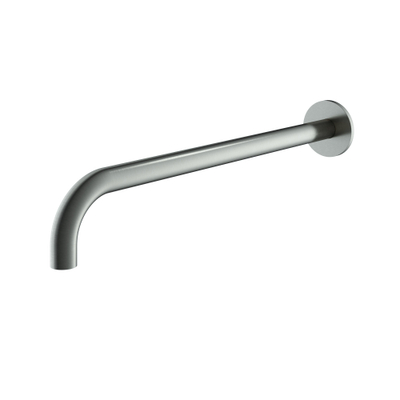 Hotbath Archie bras de douche mural 40cm inox