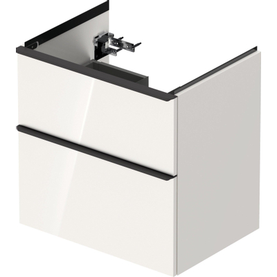 Duravit D-neo Meuble sous vasque 63.4x45.2x62.5cm 2 tiroirs Blanc haute brillance