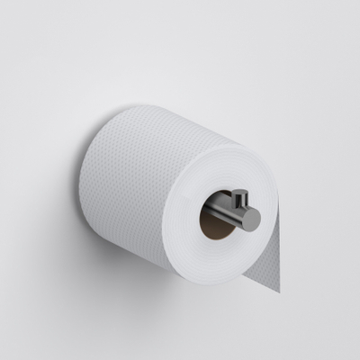 Clou Kaldur porte-rouleau de papier toilette droit gunmetal brossé PVD