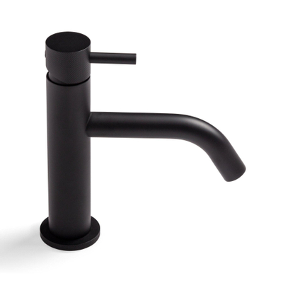 Robinet lavabo Crosswater MPRO - strié - noir mat