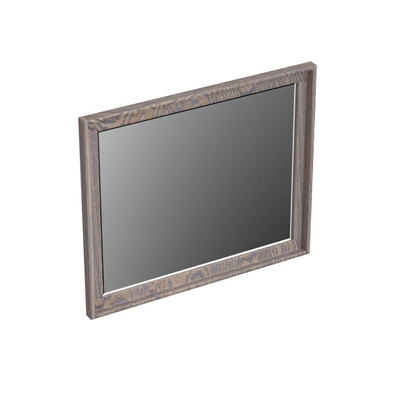 Forzalaqua reno 2.0 miroir 59,5x2x50cm chêne gris argenté