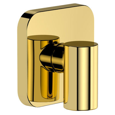 Hansgrohe FixFit Fine wandaansluitbocht - polished gold optic (goud)