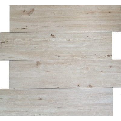 Terravito Darivo Terrastegel White 30x120x2cm Gerectificeerd Houtlook Mat Wit