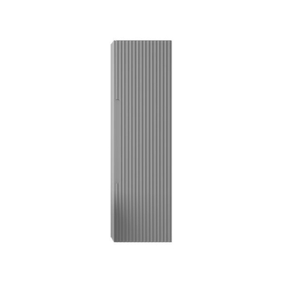 FugaFlow Eccelente Arredo Armoire colonne - 120x34.5x34.5cm - 1 porte - MDF - Greige