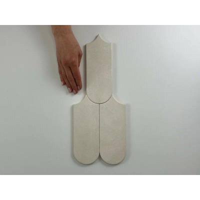 Cifre Ceramica Alure - Carrelage mural - 8x21.5cm - Ivory mat (crème)