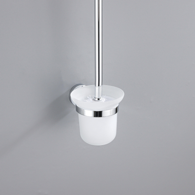 Fortifura Calvi Toiletborstelhouder - rond - hoogglans chroom