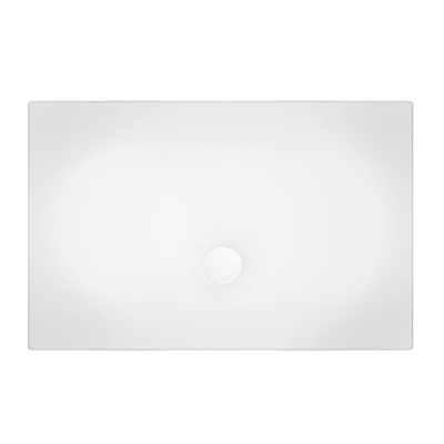 Xenz Flat Zero douchevloer - 140x100x4 - Acryl - wit